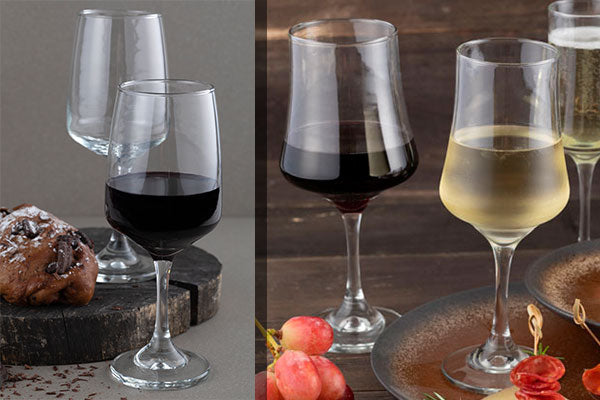 Tipos de copas para vino tinto