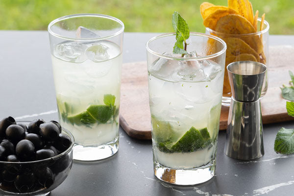 Tragos y vasos largos para coctelería