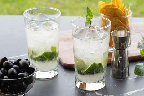 Tragos y vasos largos para coctelería