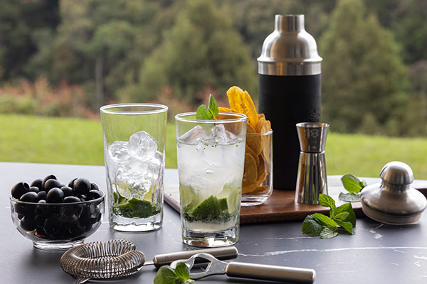 Vasos collins y la industria coctelera