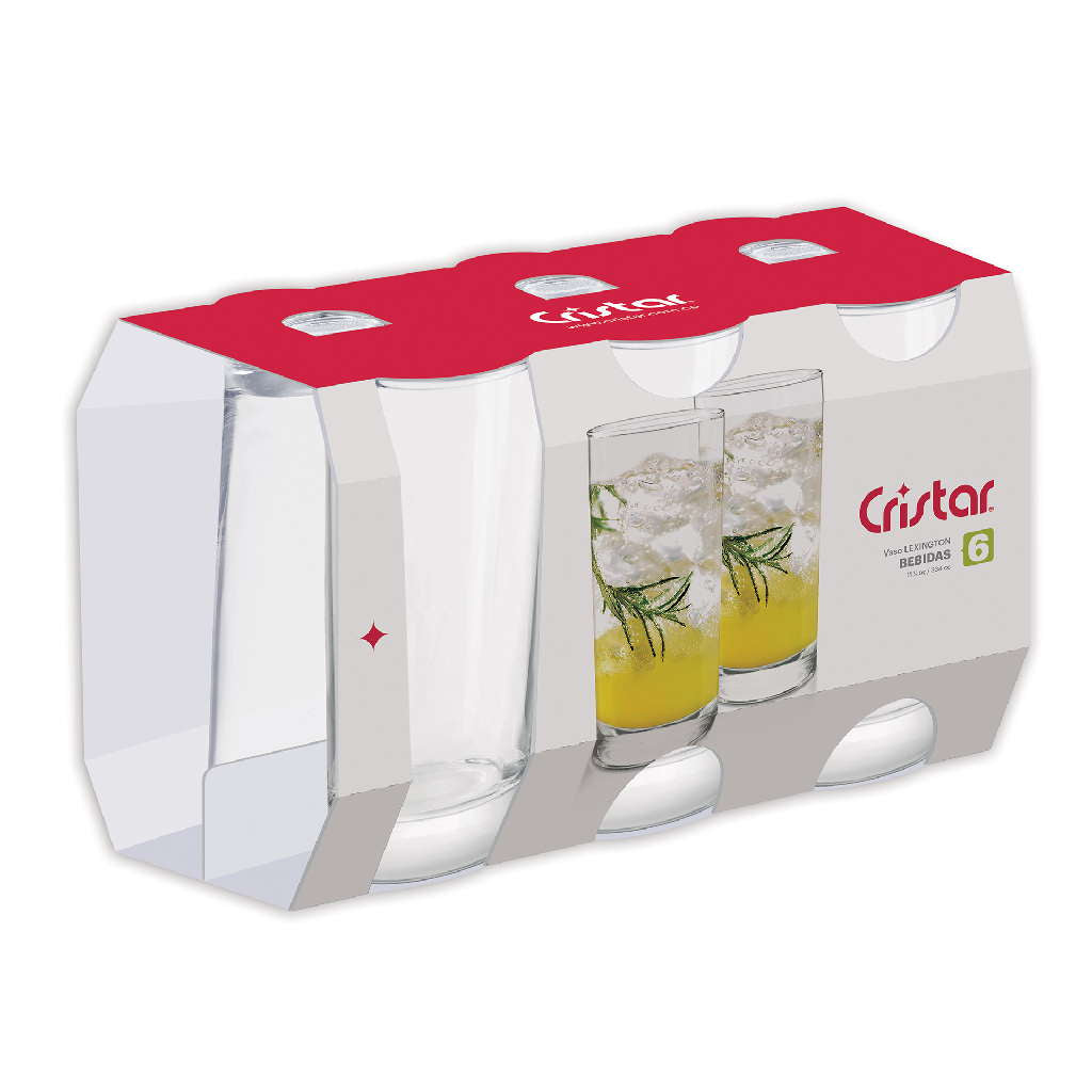 Vaso Lexington Canastilla x 6 Unidades