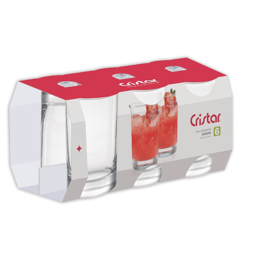 Vaso Lexington Canastilla x 6 Unidades