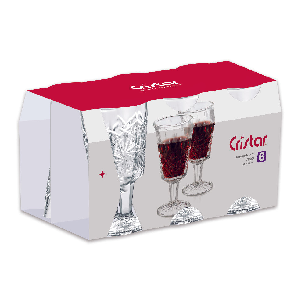 Copa Vino Diamante