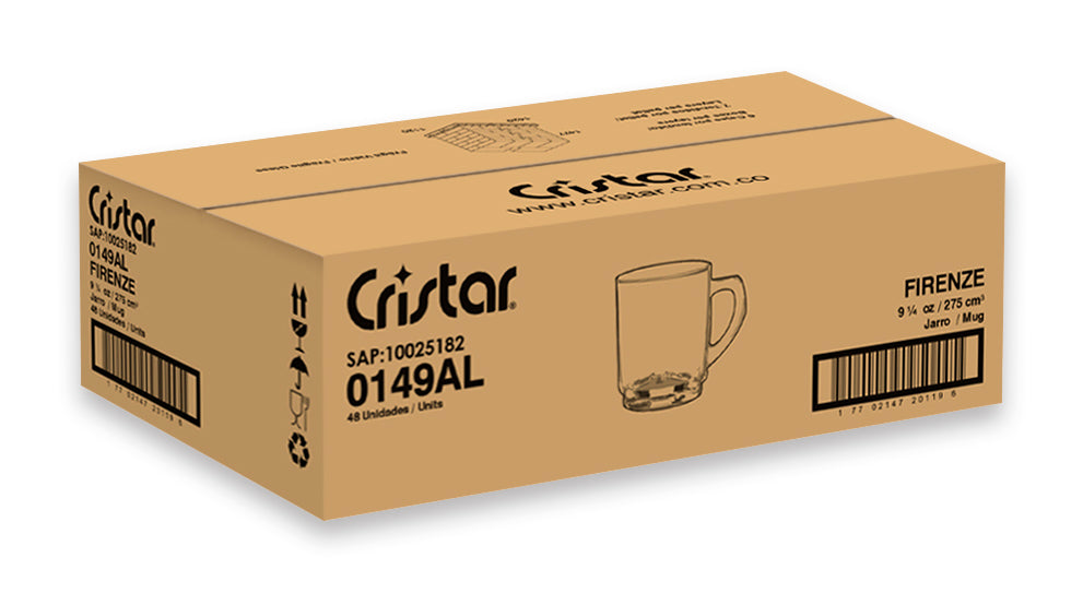 Mug Firenze x 1 Caja - 48 Unidades