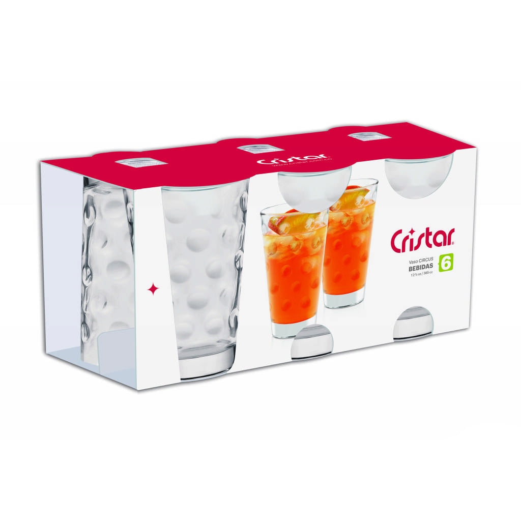 Vaso Circus Canastilla x 6 Unidades