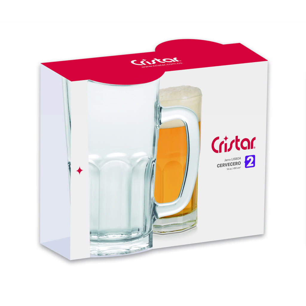 Jarro Cervecero Lisboa Canastilla x 2 Unidades