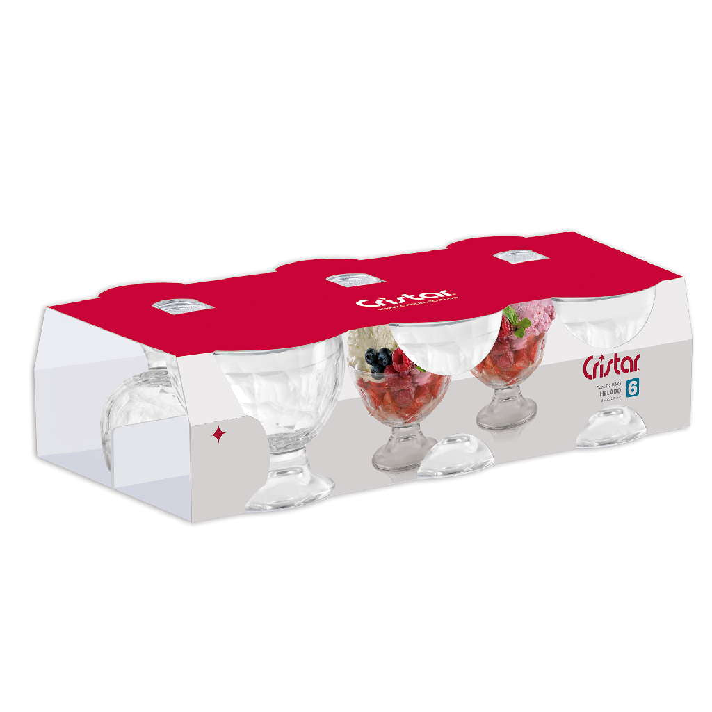 Copa Helado Davinci Canastilla x 6 Unidades