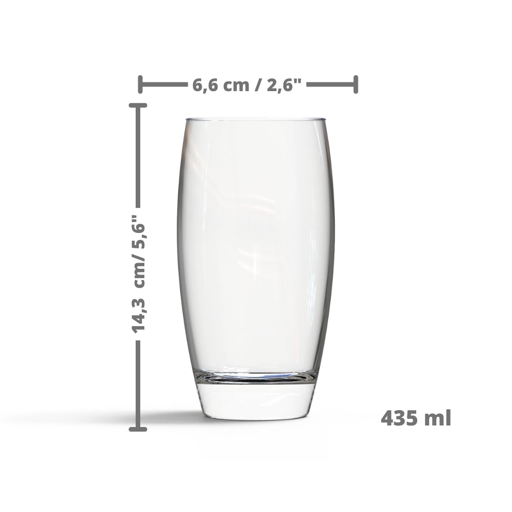 Vaso Dubai Canastilla x 6 Unidades