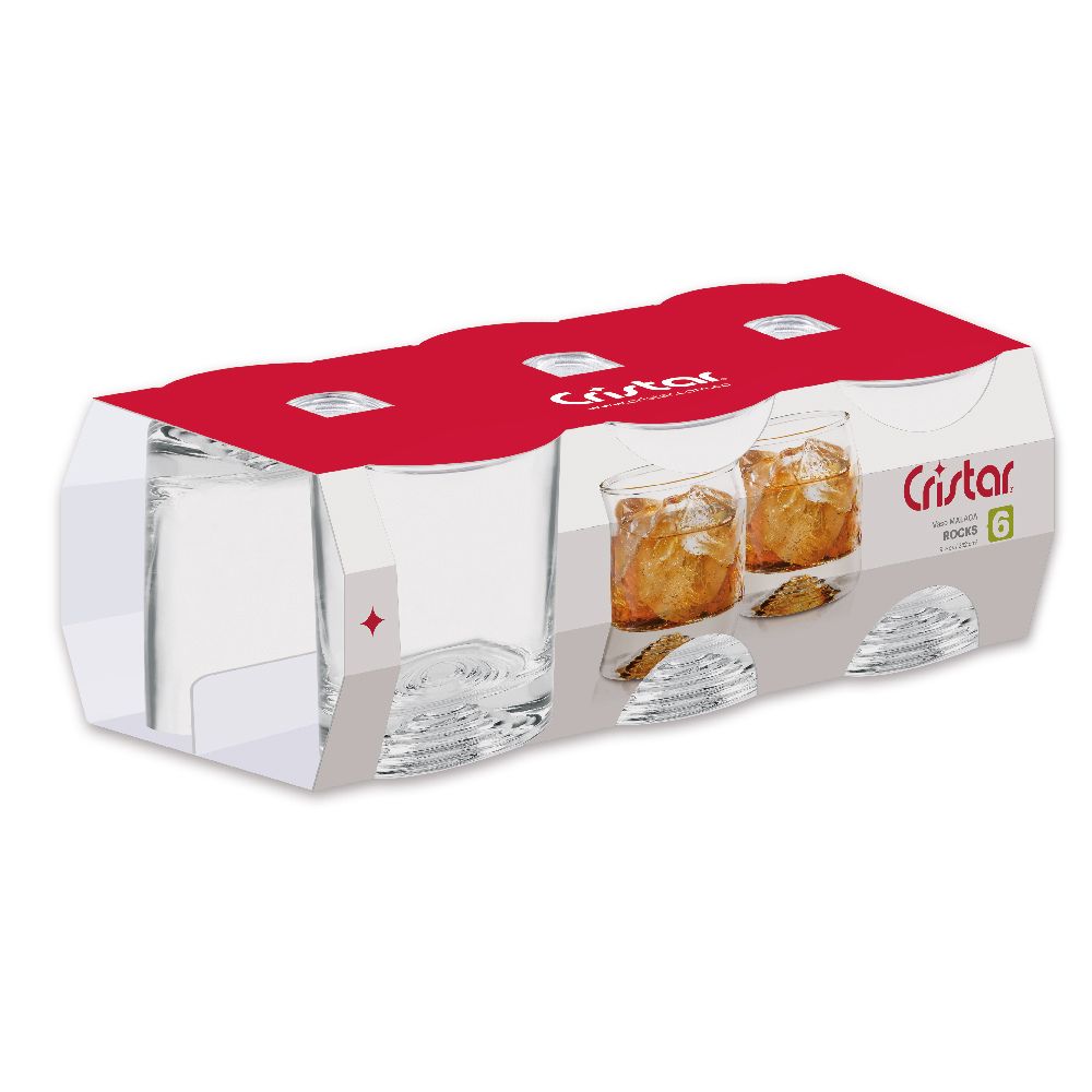 Vaso Málaga Canastilla x 6 Unidades