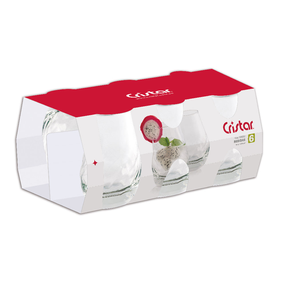 Vaso Fuego Canastilla x 6 Unidades