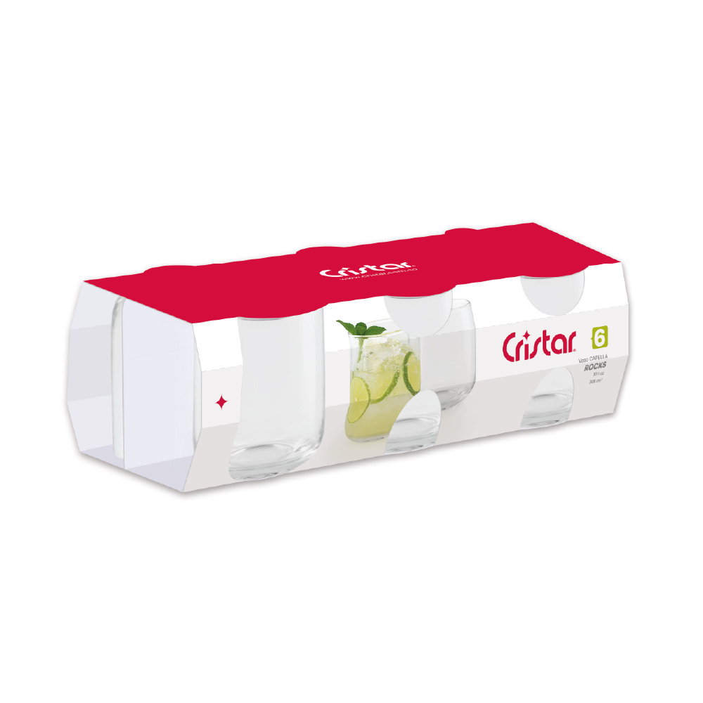 Vaso Capella x 6 Unidades