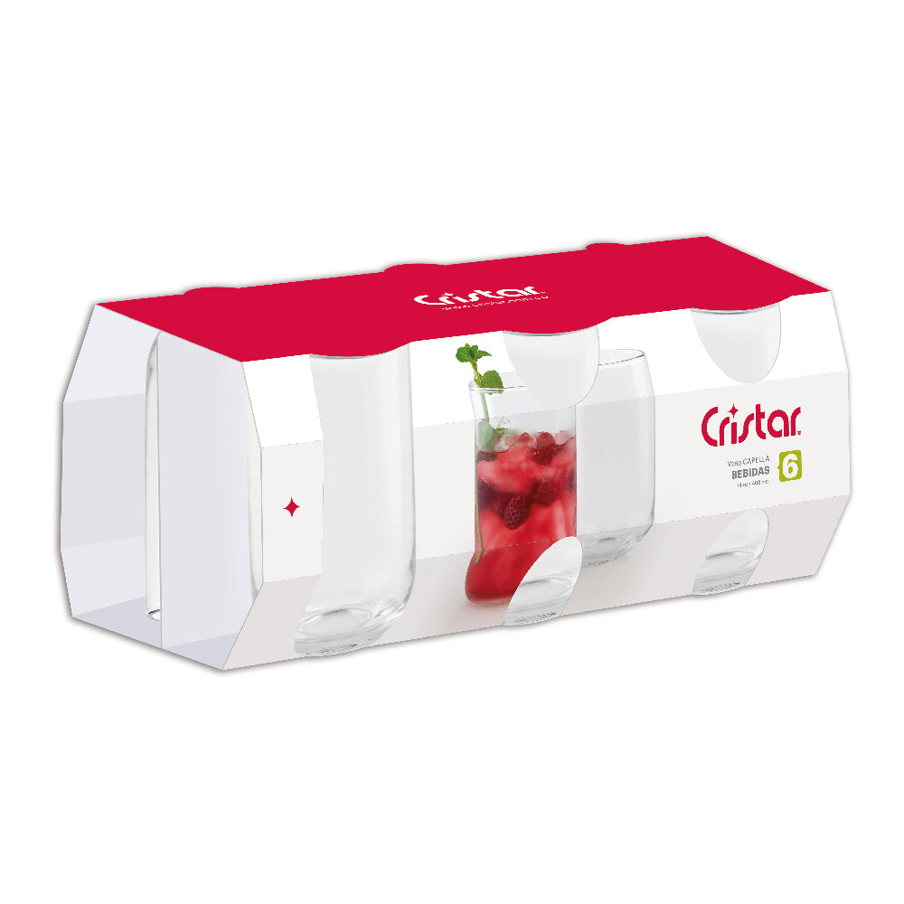 Vaso Capella x 6 Unidades