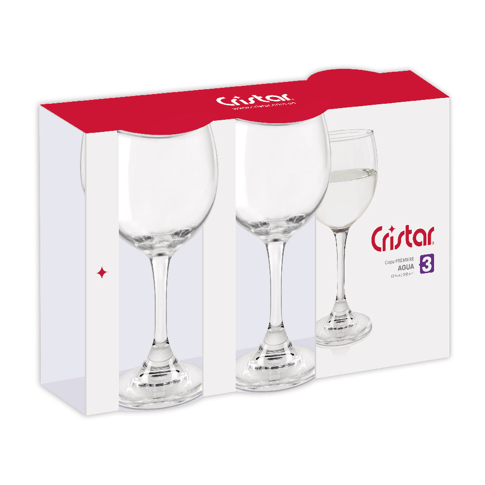 Copa Premier Agua Canastilla x 3 Unidades