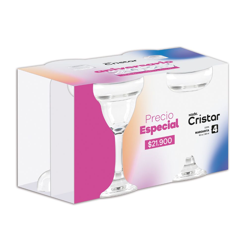 Copa Margarita Aniversario x 4 Unidades