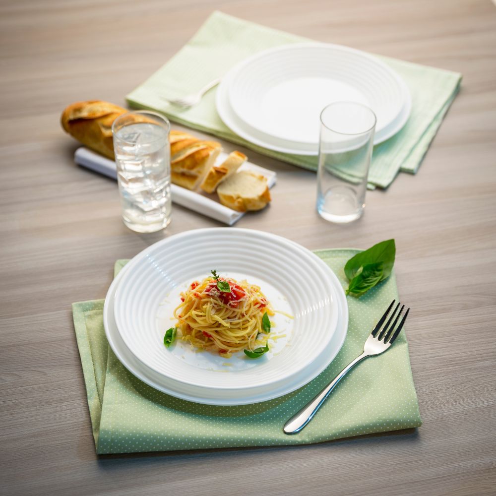 Plato Pando Saturno Nadir Opaline Caja x 12 Unidades