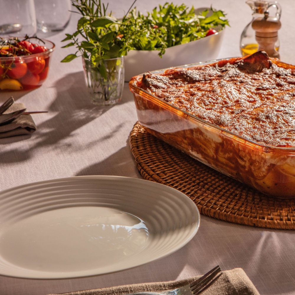 Plato Pando Saturno Nadir Opaline Caja x 12 Unidades