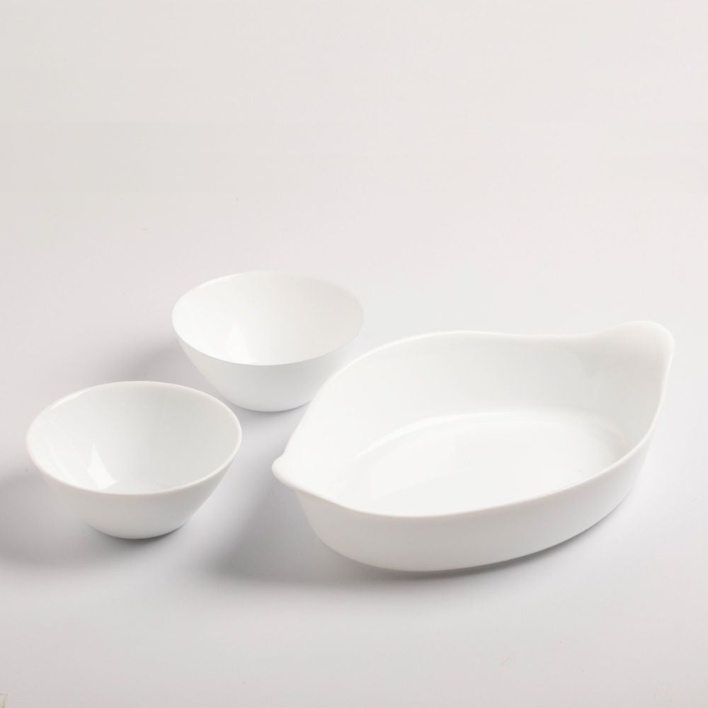 Set Refractaria + Ensaladera Tu Mesa x 3 Unidades