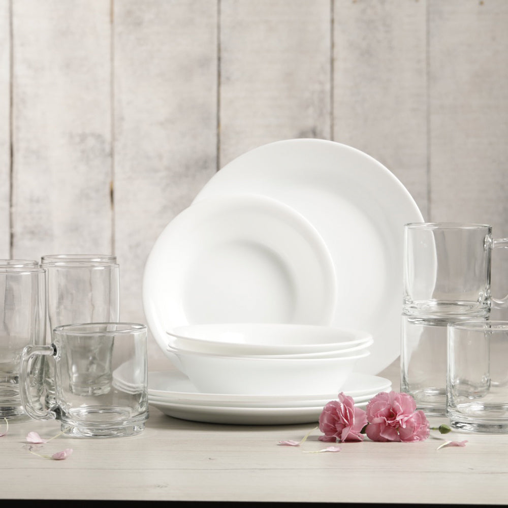 Vajilla Menú Nadir Opaline x 16 Unidades