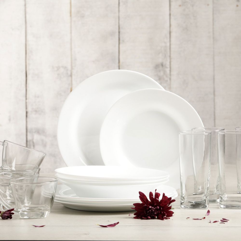 Vajilla Menú Nadir Opaline x 16 Unidades