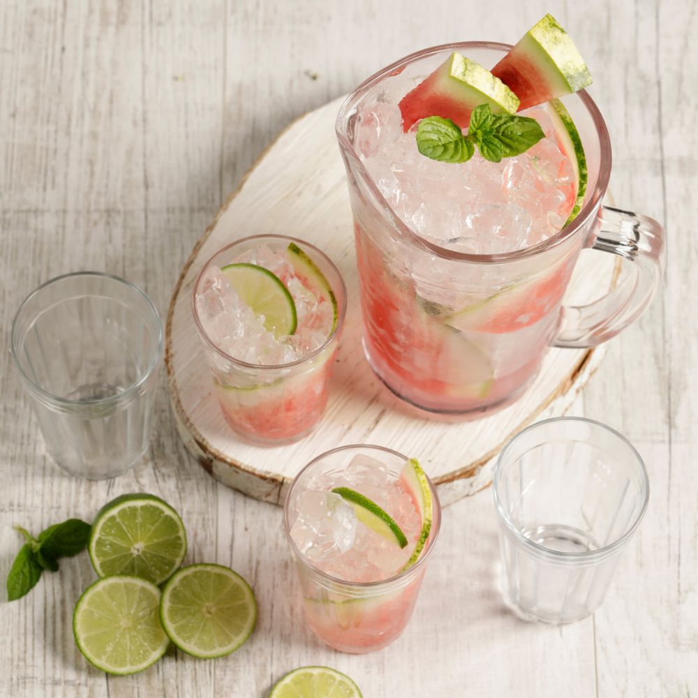 Set Jarra + Vasos Americano Tu Mesa x 5 Unidades