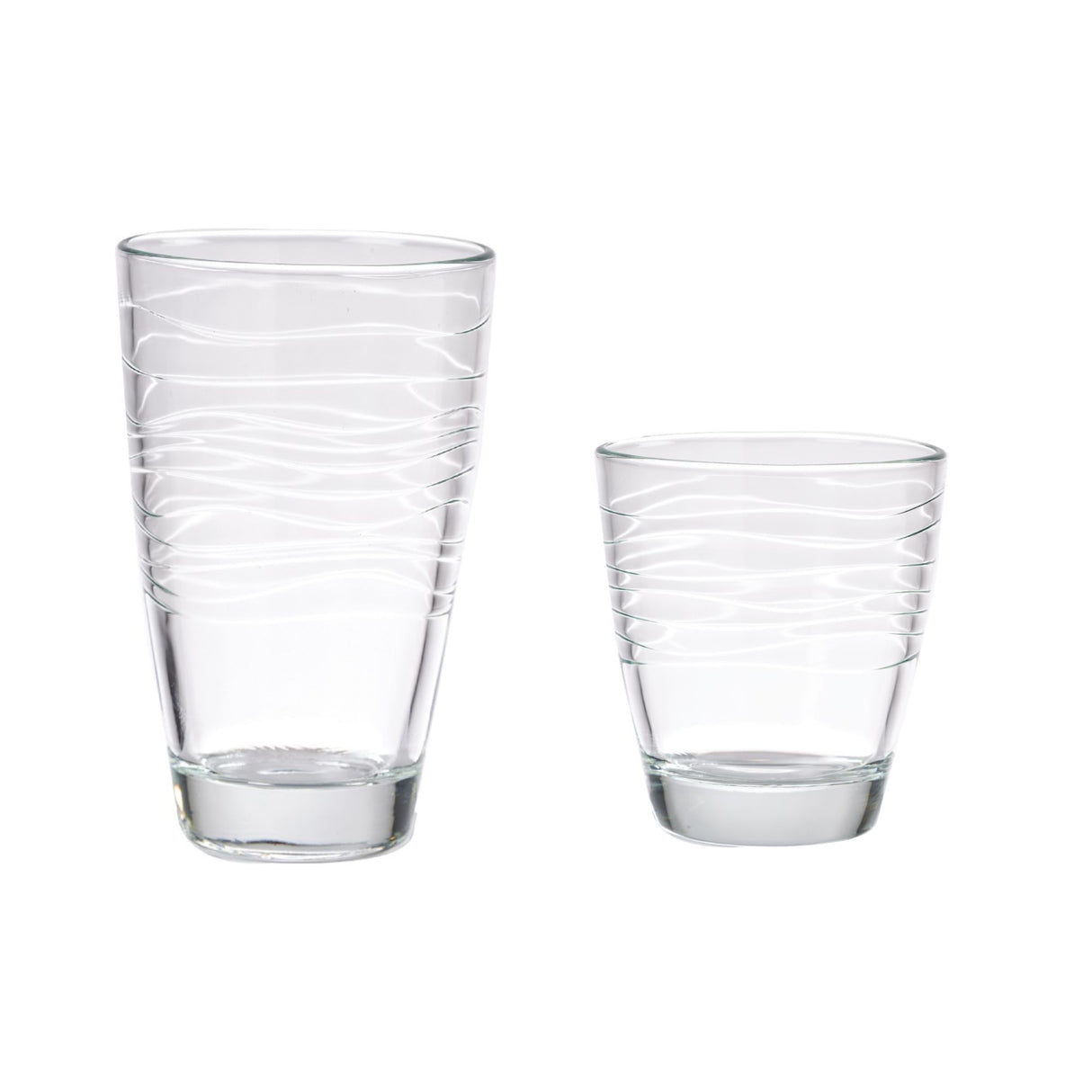 Vaso Curvas Canastilla x 6 Unidades