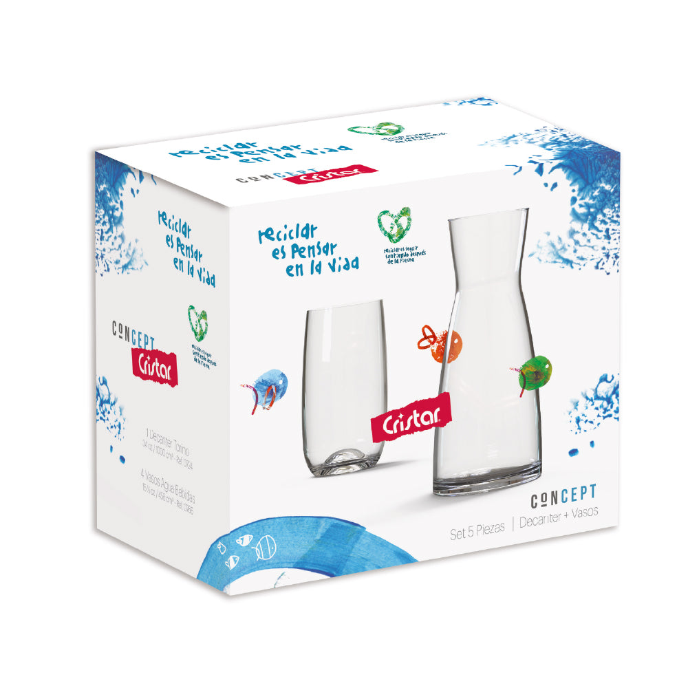 Set Agua Concept Estuche x 5 Unidades