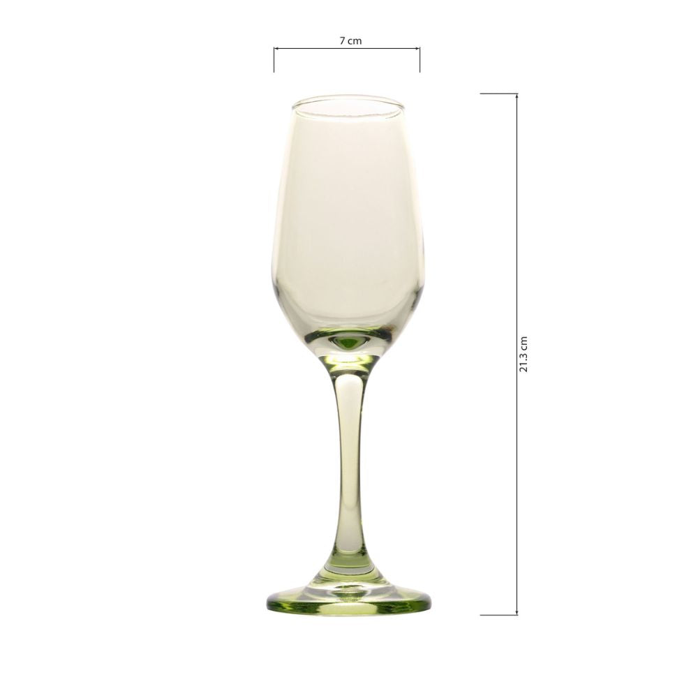 Medidas de la copa brunello para champaña colección euphoria: Alto 21,3cm
Diámetro Copa: 7,7 cm / 3”