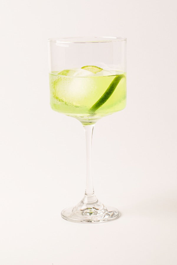 Copa Río con cóctel servido