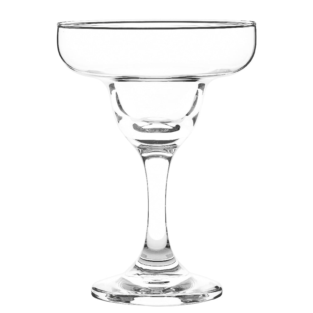 Una copa de vidrio margarita