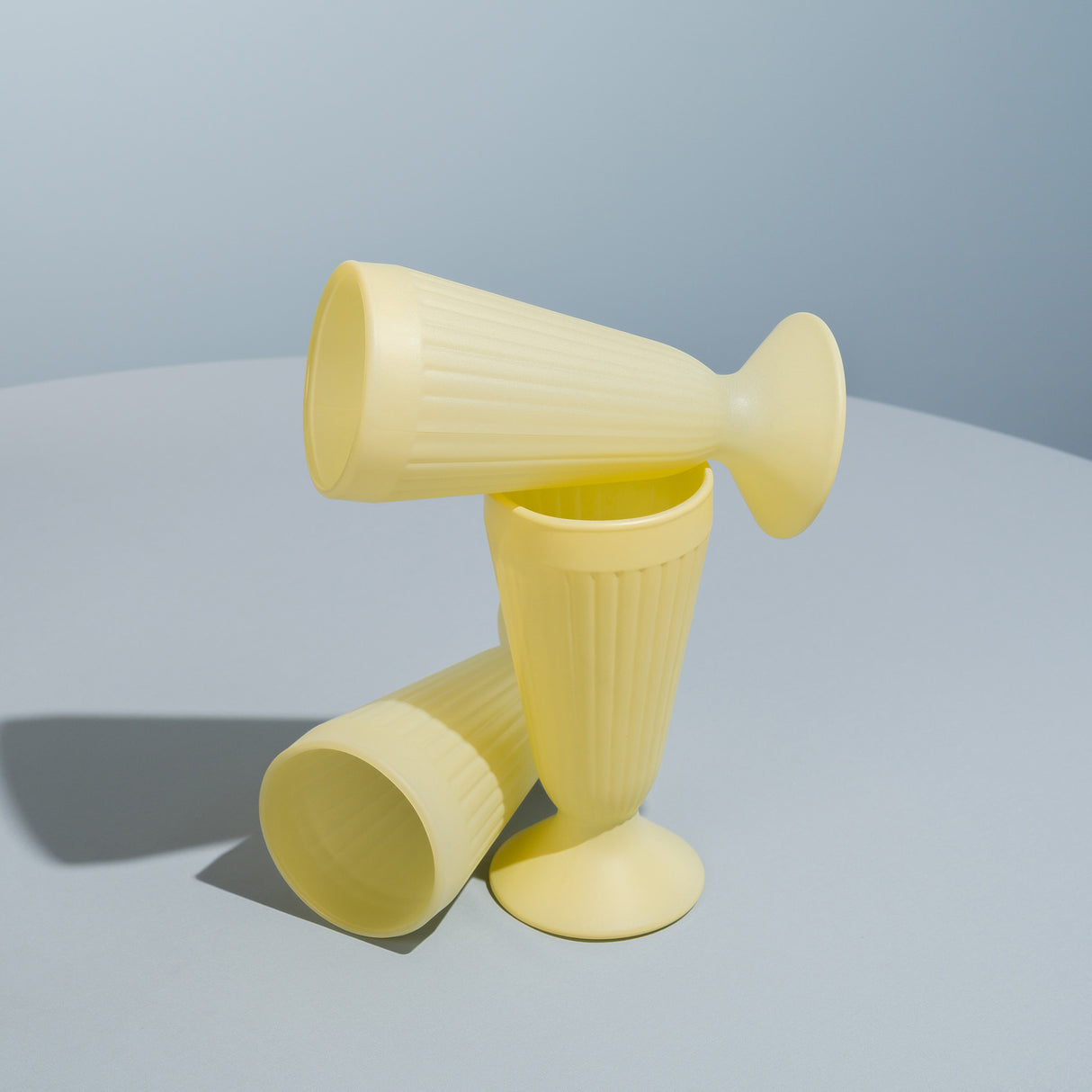 3 copas de malteada butter yellow toy