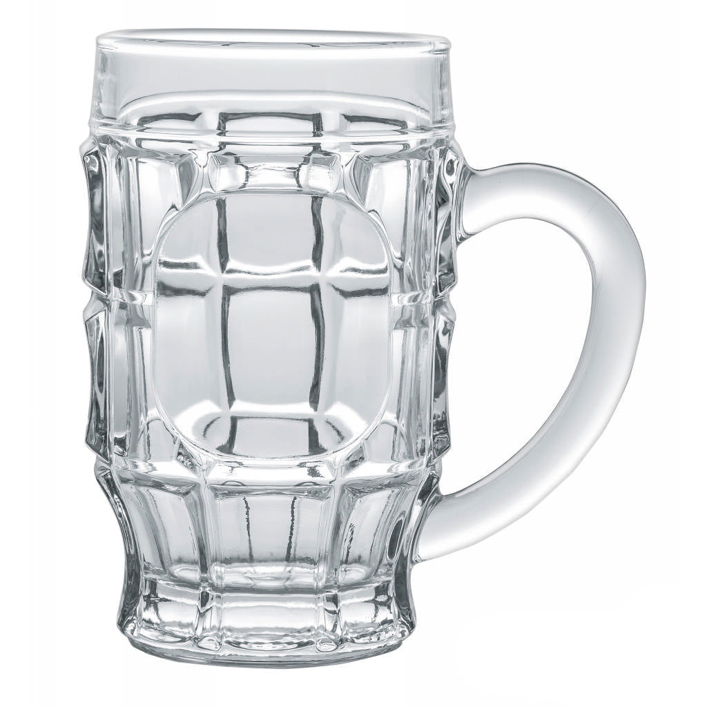 Jarro Hamburgo de vidrio para tomar cerveza