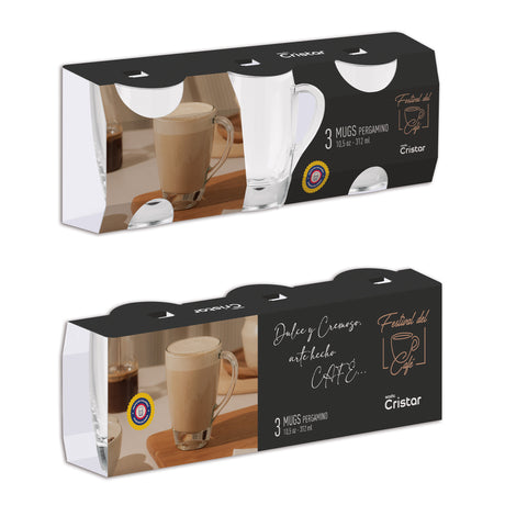 Presentación mug pergamino caja por 3 unidades masivo de venta al por mayor