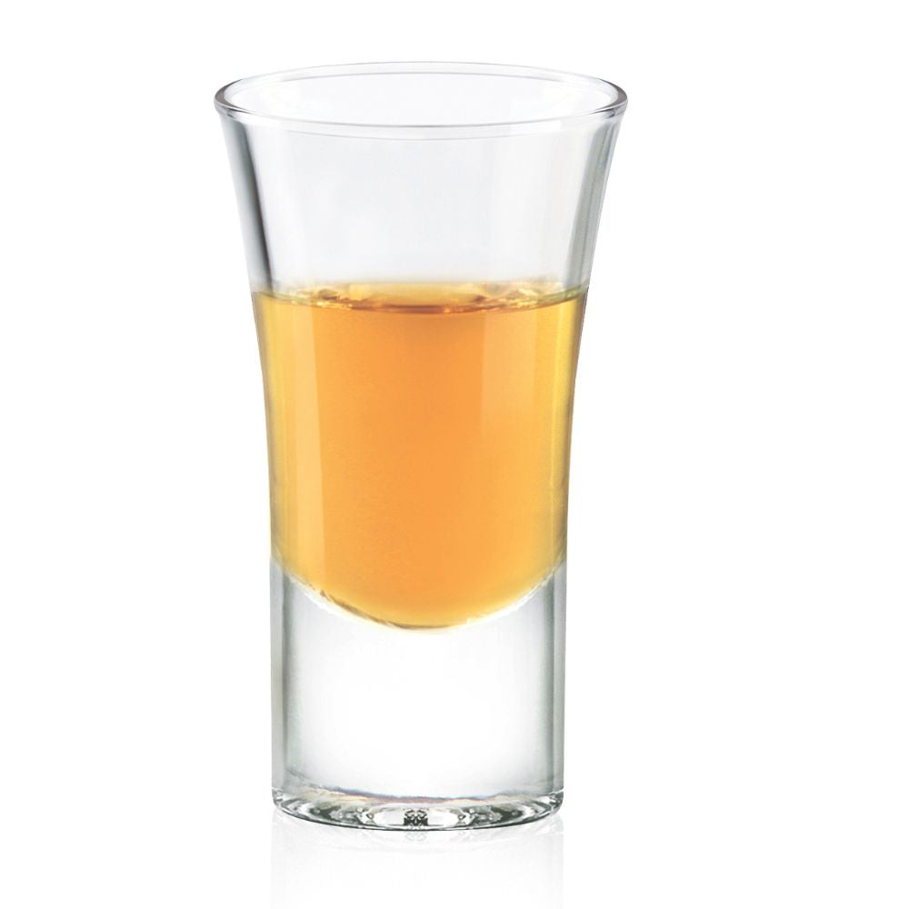 Un vaso de vidrio para shots Lorde, shooter
