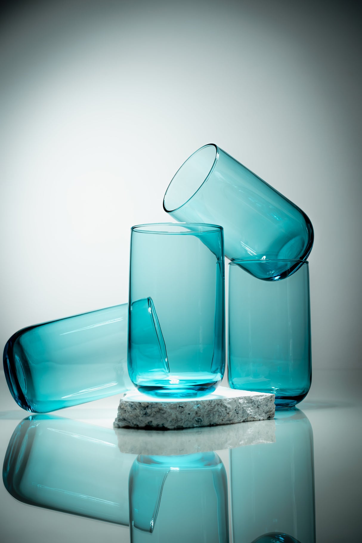 vasos capella agua de la colección elemental