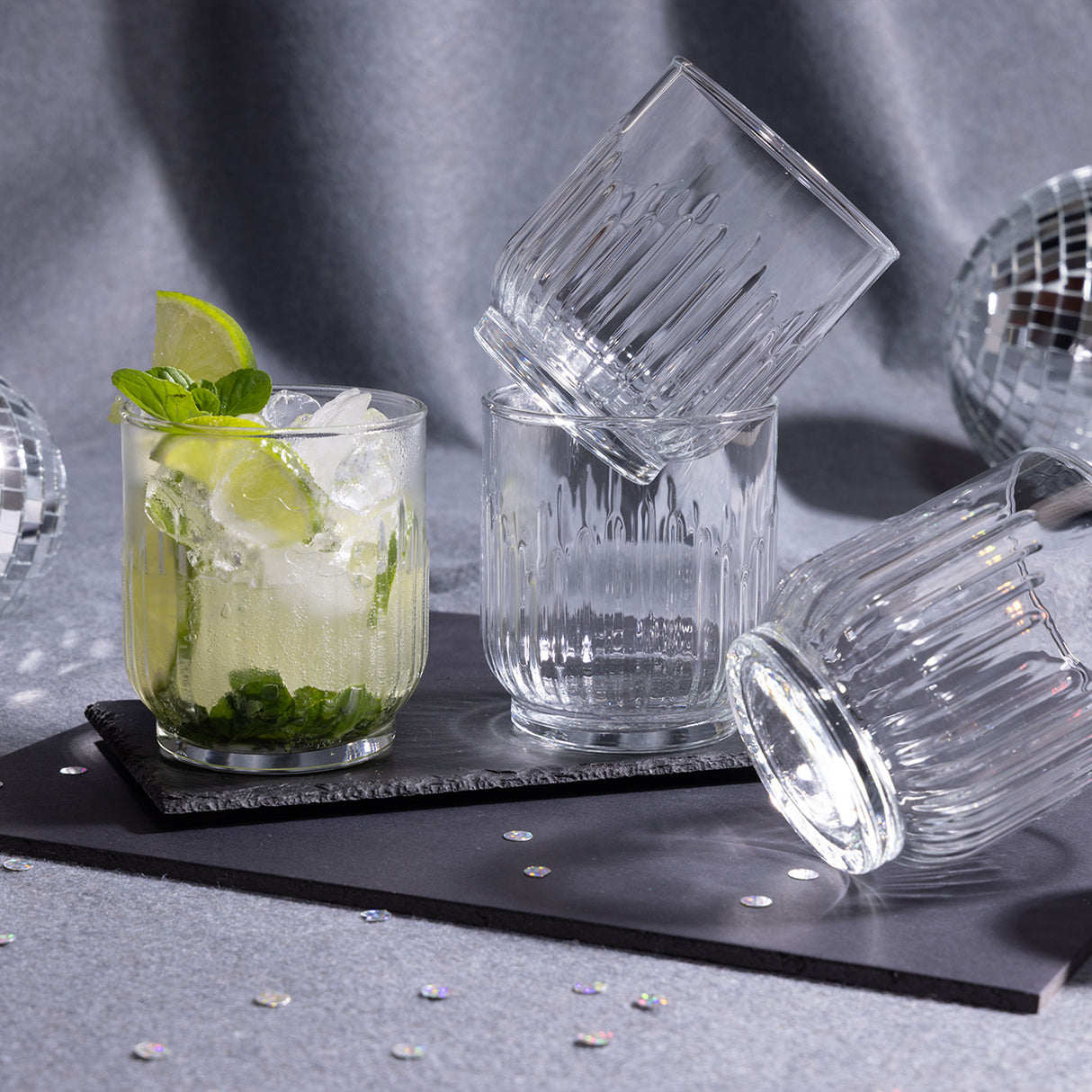 Cuatro vasos barcelona rocks, aniversario 2026 Cristar