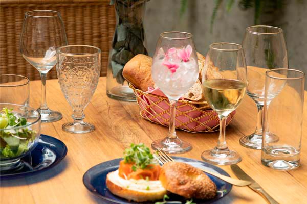 Copas Brunello, ¿agua, vino o champagne?