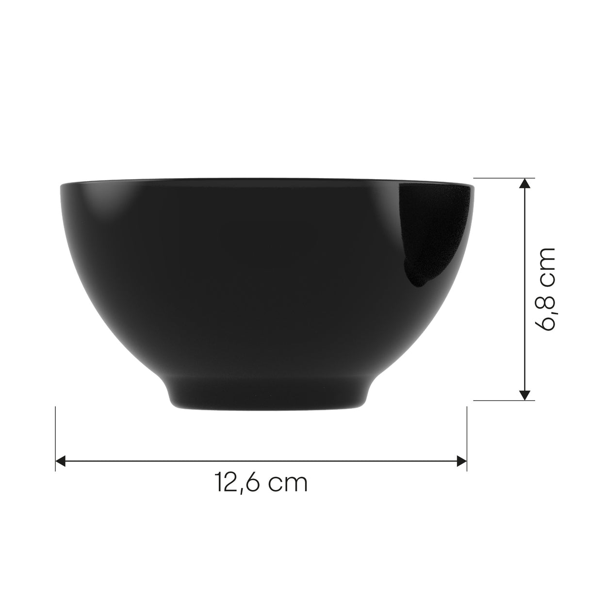 Set Bowl Negro x 3 Unidades