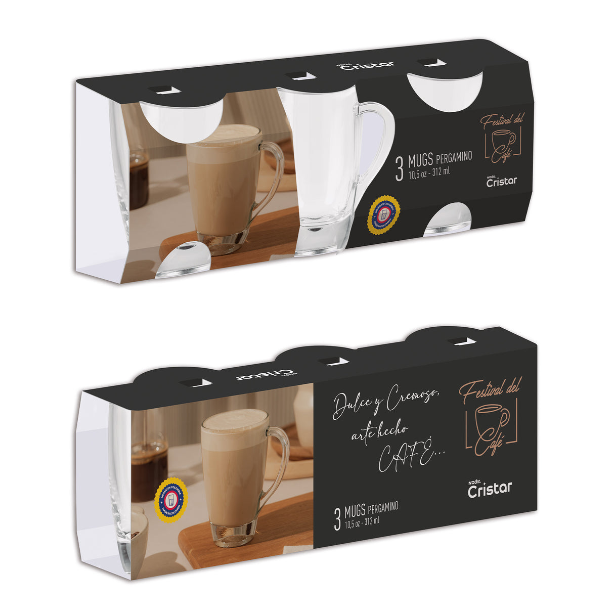 Mug Pergamino Caja x 36 Unidades