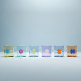 Set Vaso Rio Rocks Bubble TOY x 6 Unidades