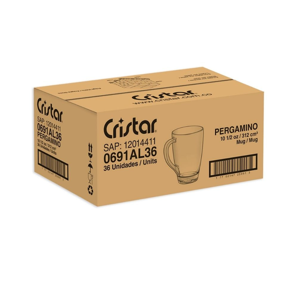 Mug Pergamino x 1 Caja x 36 Unidades
