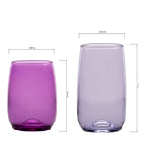 Set Euphoria Vasos Agua x 8 unidades