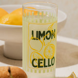 Set Vaso Lexington Decorado Limoncello x 4 Unidades