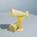 Copa Malteada Butter Yellow TOY x 4 Unidades
