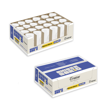 Caja de vasos Barcelona por 24 unidades Aniversario Cristar 2026