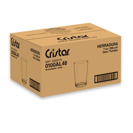 Caja de vasos herradura con 48 unidades