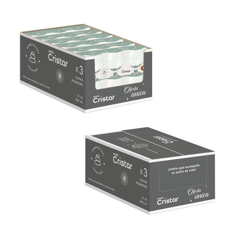 Caja con 36 unidades de la copa helado premier
