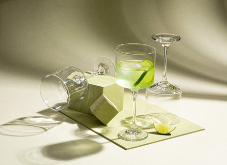 Copas de colección río, cóctel