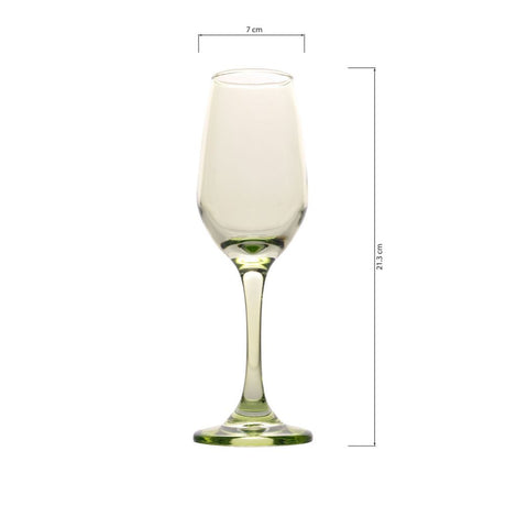 Medidas de la copa brunello para champaña colección euphoria: Alto 21,3cm
Diámetro Copa: 7,7 cm / 3”