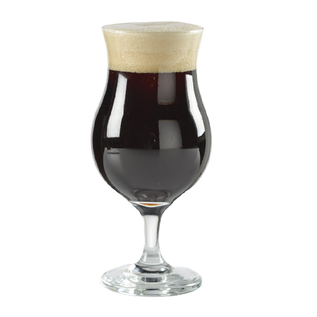 Una copa servida con cerveza referencia Praga