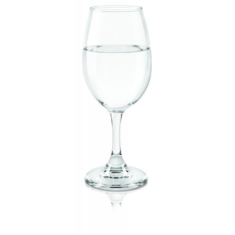 Copa de vidrio con agua, Rioja.